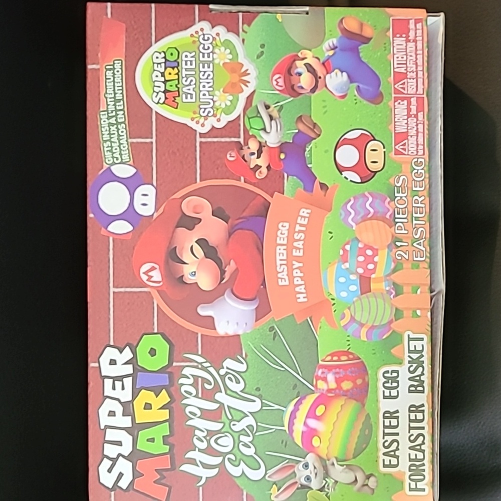 Super Mario 21 piece Easter eggs with toys